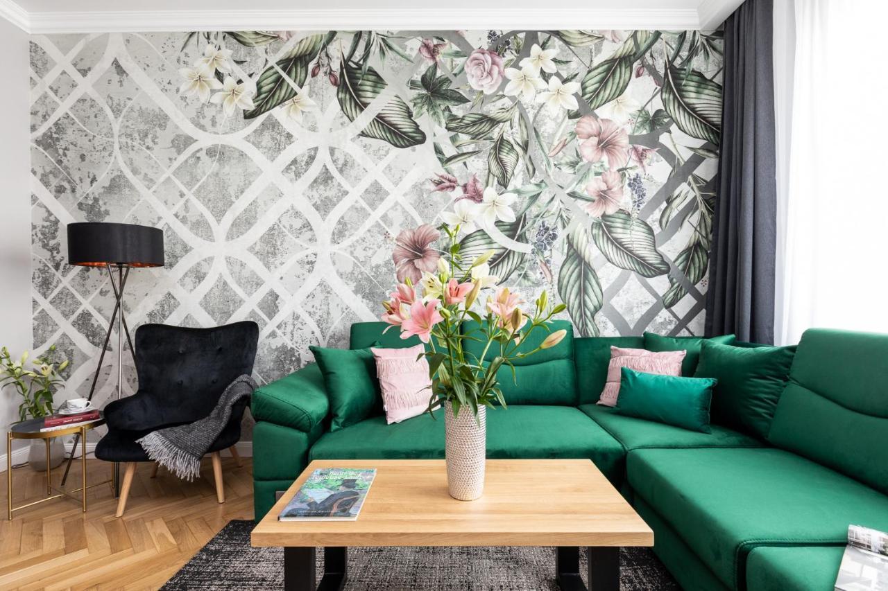 Luxe Living Krakow Apartment Bagian luar foto