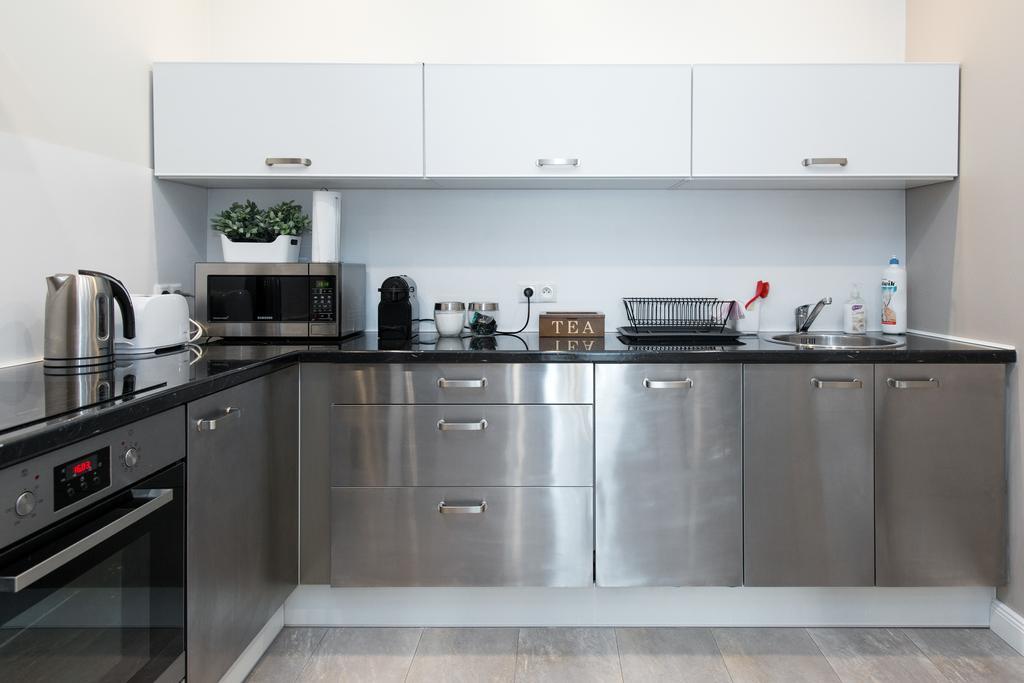 Luxe Living Krakow Apartment Bagian luar foto
