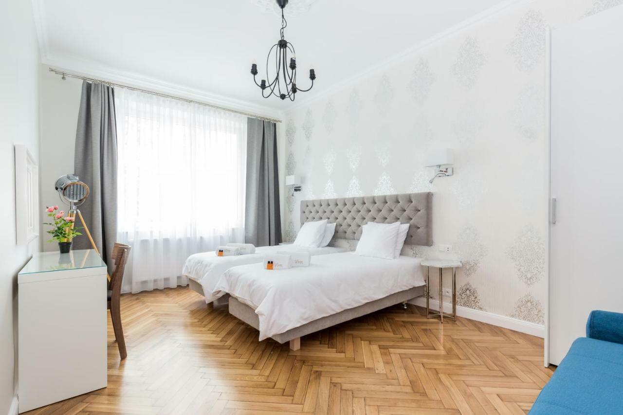 Luxe Living Krakow Apartment Bagian luar foto