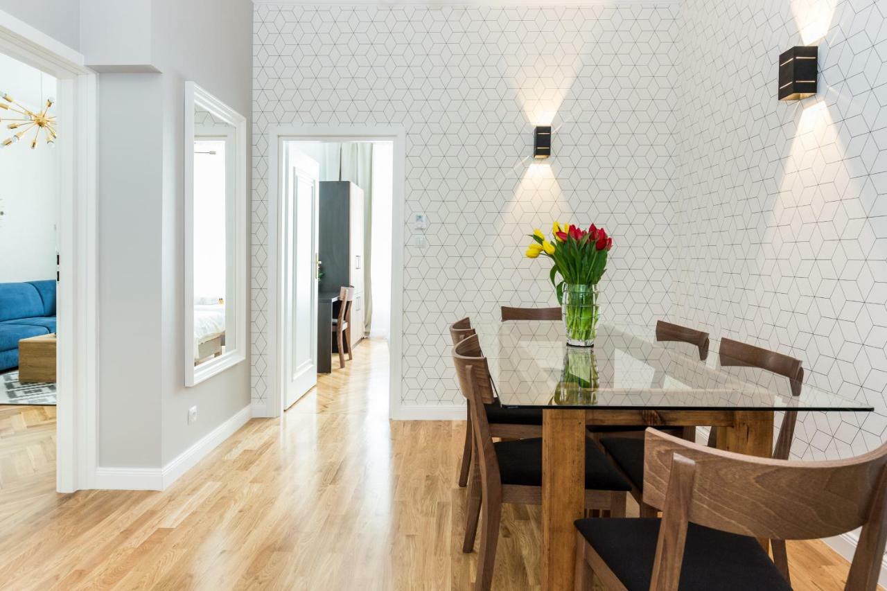 Luxe Living Krakow Apartment Bagian luar foto
