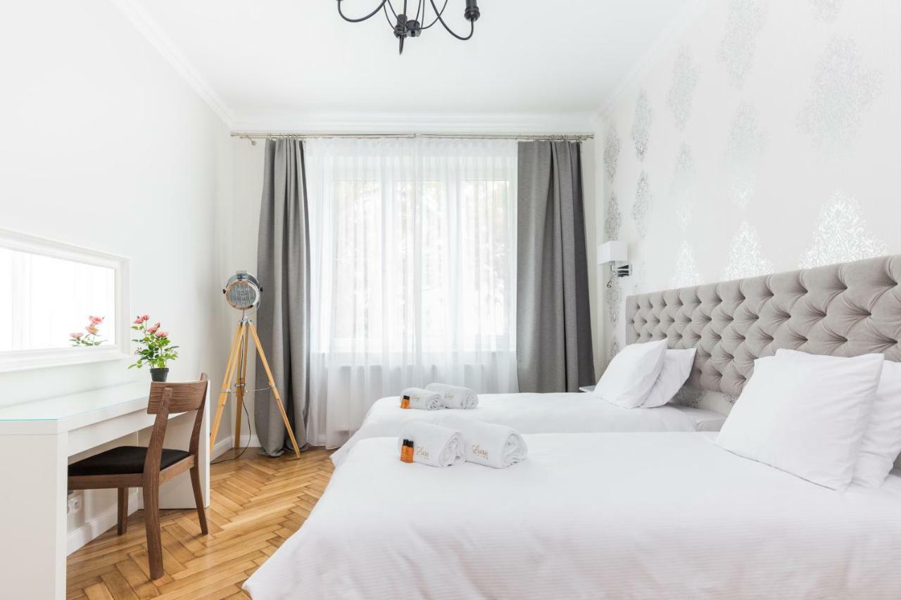 Luxe Living Krakow Apartment Bagian luar foto