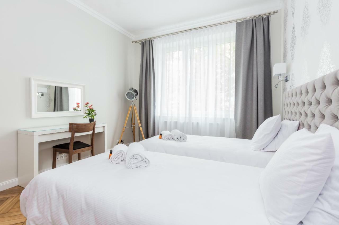 Luxe Living Krakow Apartment Bagian luar foto